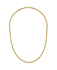 Square Wheat Link 20" Chain Necklace in 14k Gold