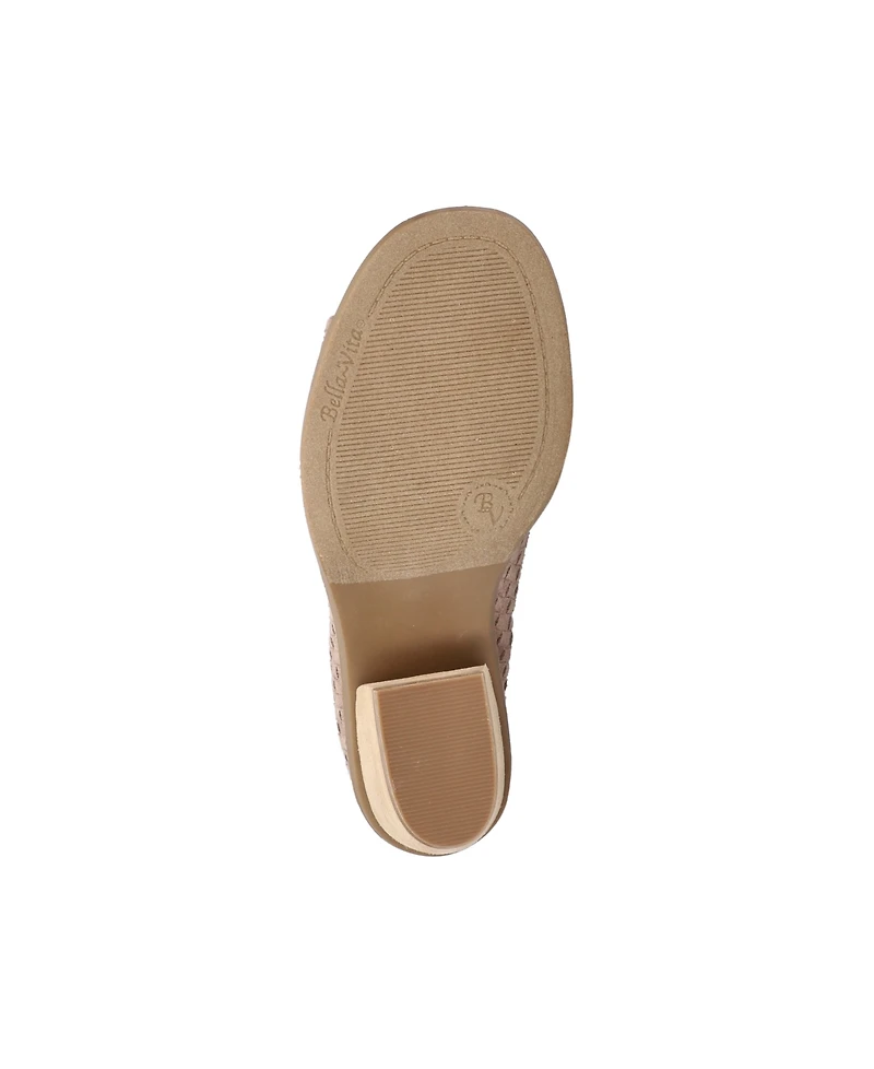 Bella Vita Women's Alivia Block Heel Sandals