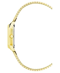 Anne Klein Women's Octagon Gold-Tone Stainless Steel Watch, 35mm