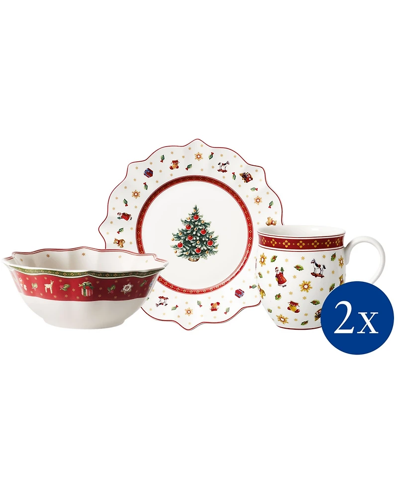 Villeroy & Boch Toys Delight 6 Piece White Breakfast Set