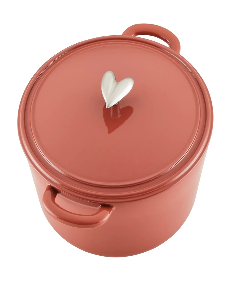 Ayesha Curry Enamelled Cast Iron 6 Quart Dutch Oven with Lid