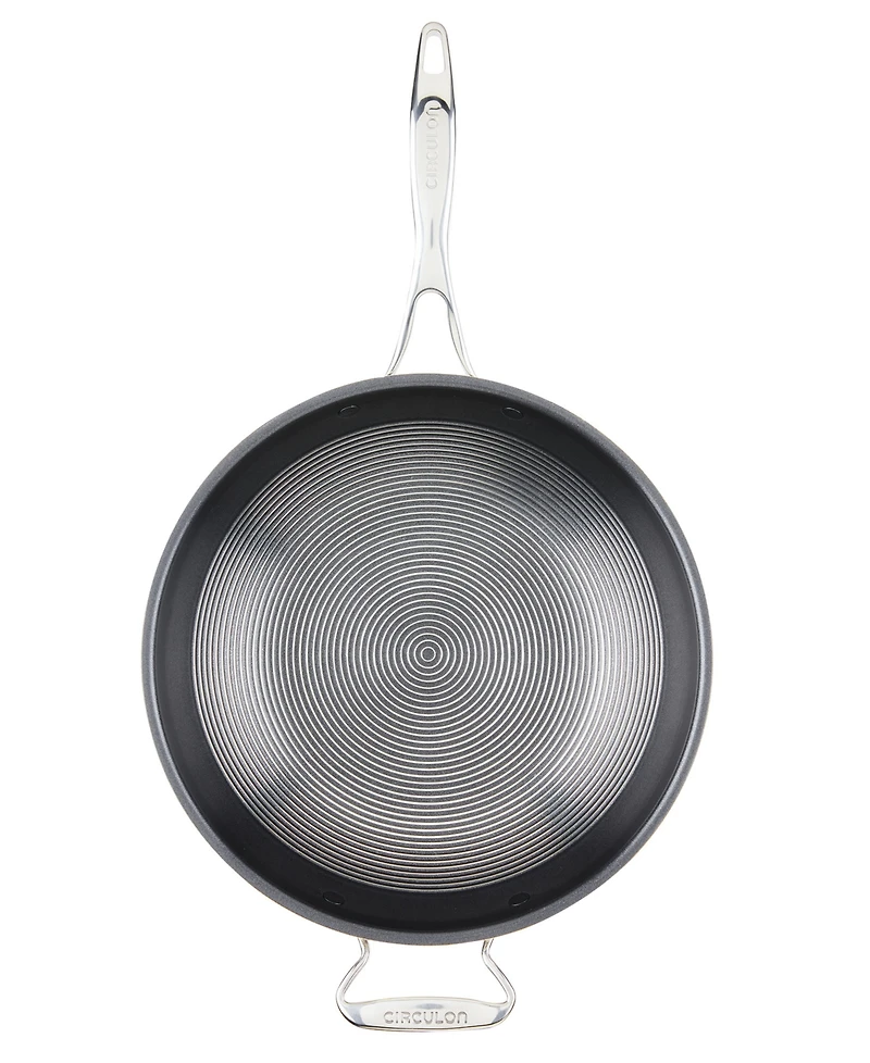 Circulon Clad Stainless Steel 12.5" Induction Stir Fry Pan