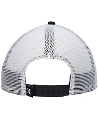 Men's Hurley Black Balboa Trucker Snapback Hat