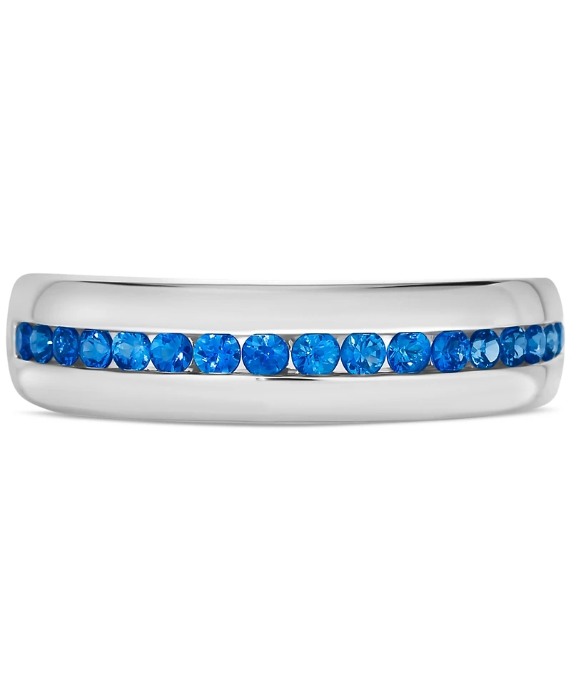 Le Vian Men's Cornflower Sapphire Band (5/8 ct. t.w.) 14k Gold