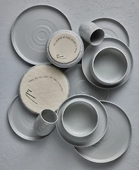 Stone by Mercer Project Shosai 16 Pc. Dinnerware Set, Service for 4