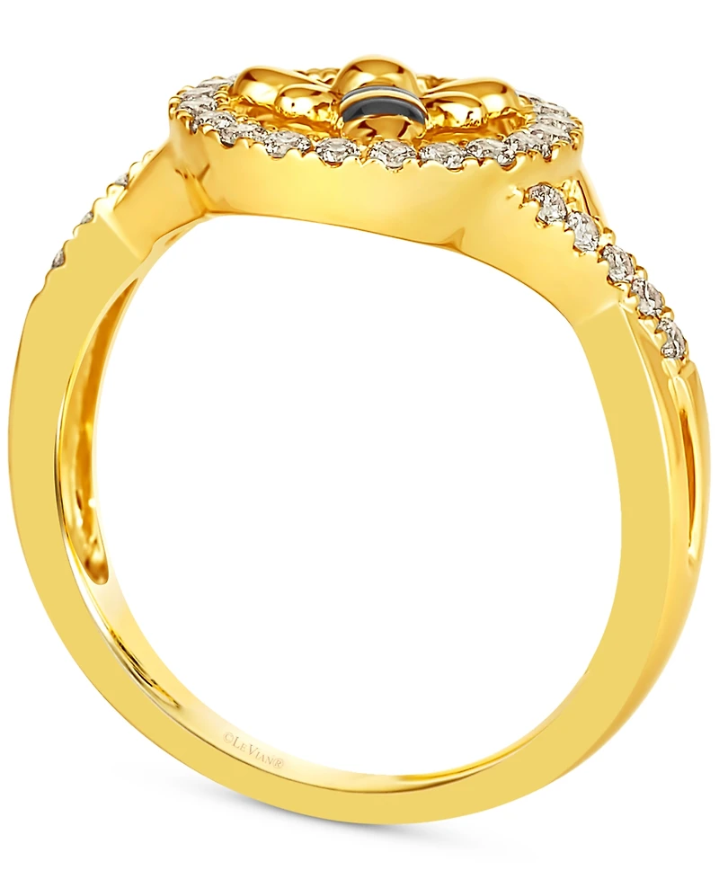 Le Vian Nude Diamond Bee Ring (1/3 ct. t.w.) in 14k Gold