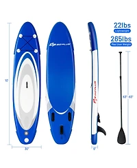 Costway 1pcs 10' Inflatable Stand Up Paddle Surfboard