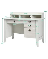 Costway Computer Desk Pc Laptop Writing Table Workstation Home