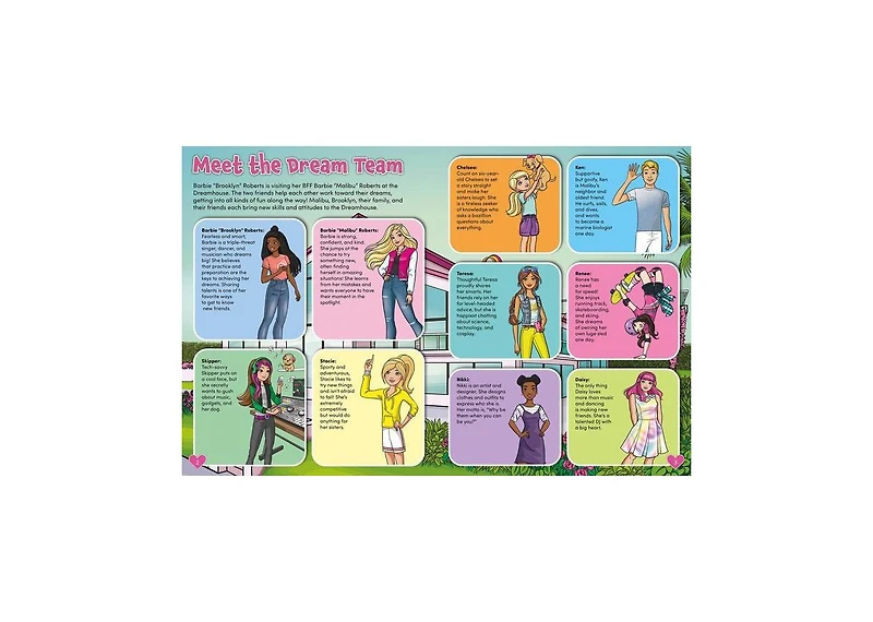 Barbie Dreamhouse Seek-and-Find Adventure: 100% officially Licensed by Mattel, Sticker & Activity Book For Kids Ages 4 to 8 by Mattel