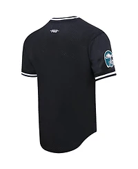 Men's Pro Standard A.j. Brown Black Philadelphia Eagles Mesh Player Name and Number T-shirt