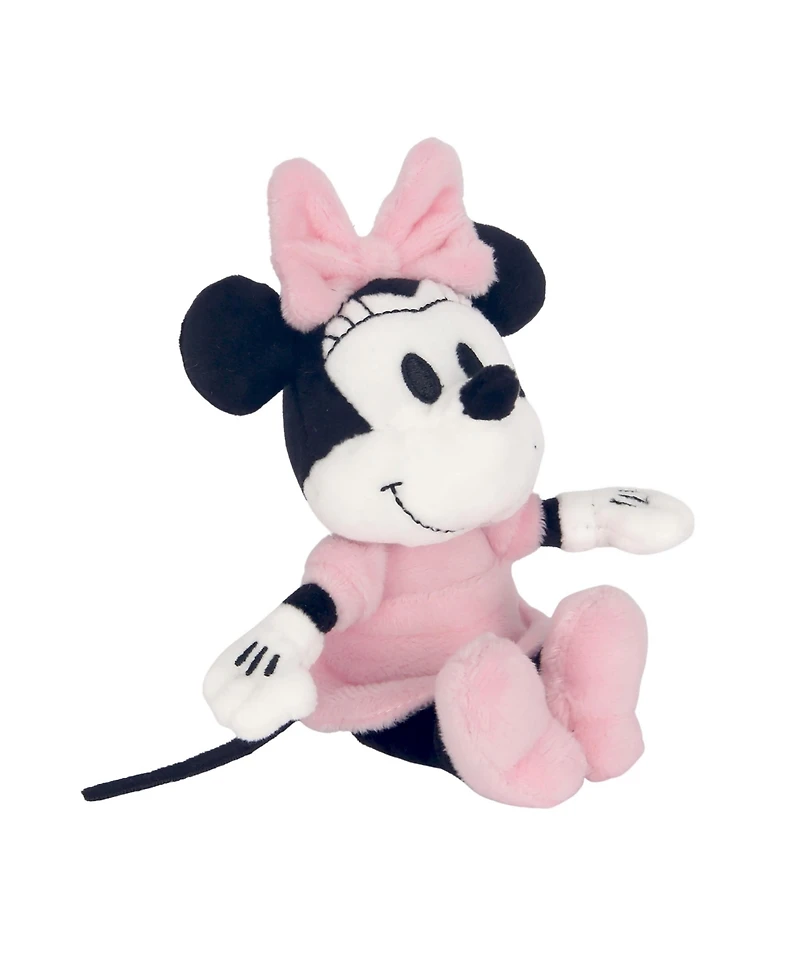 Lambs & Ivy Disney Baby Minnie Mouse Muslin Swaddle Blanket & Plush Gift Set