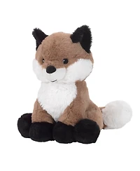 Lambs & Ivy Painted Forest Brown/White Plush Fox Stuffed Animal - Knox