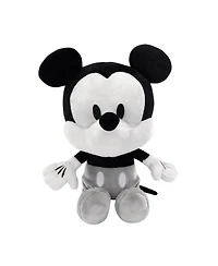 Lambs & Ivy Disney Baby Mickey Mouse Black/White Plush Stuffed Animal Toy by