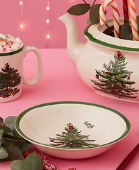 Spode Christmas Tree Ascot Cereal Bowls, Set of 4