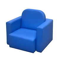 Qaba 2-in-1 Kids Table & Sofa Chair Set Toddler Seat Armchair Desk Children