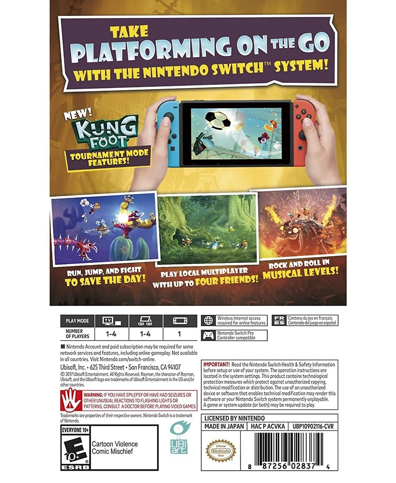 Ubisoft Rayman Legends Definitive Edition - Nintendo Switch