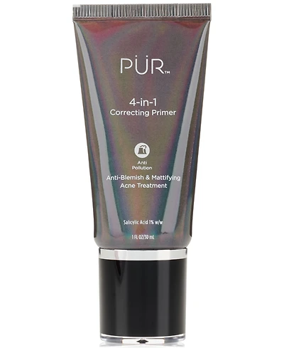 PUR 4-In-1 Correcting Primer Anti-Blemish & Mattifying Acne Treatment, 1 oz.