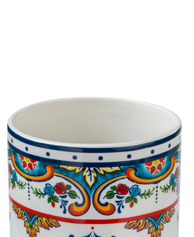 Euro Ceramica Zanzibar Utensil Crock