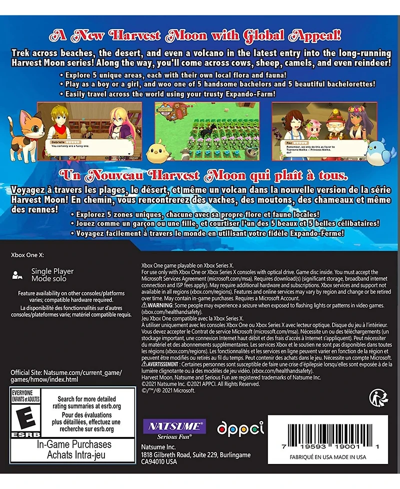 Harvest Moon: One World - Xbox One