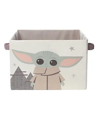 Lambs & Ivy Star Wars Grogu/Baby Yoda Foldable/Collapsible Storage Bin/Basket