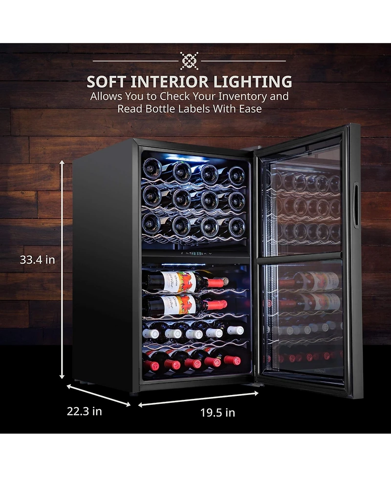 Ivation Freestanding Wine Refrigerator