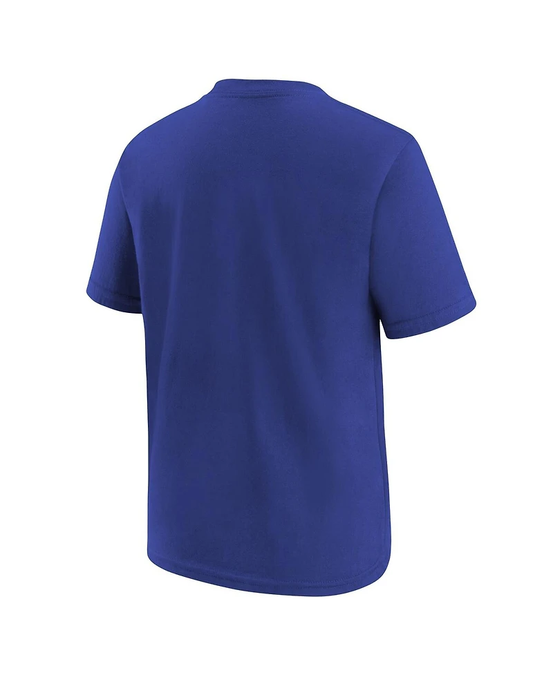 Big Boys Nike Royal Buffalo Bills Logo T-shirt