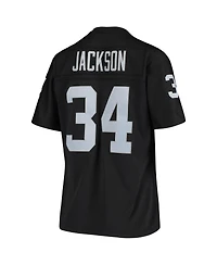 Women's Mitchell & Ness Bo Jackson Black Las Vegas Raiders 1988 Legacy Replica Jersey