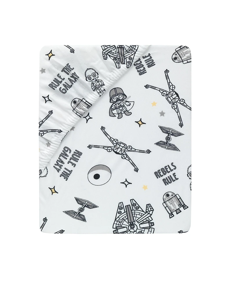 Lambs & Ivy Star Wars Signature Rebels Rule Cotton Fitted Crib/Toddler Sheet