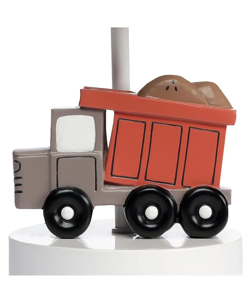 Bedtime Originals Construction Zone Truck Nursery Lamp with Shade & Bulb