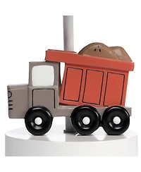 Bedtime Originals Construction Zone Truck Nursery Lamp with Shade & Bulb