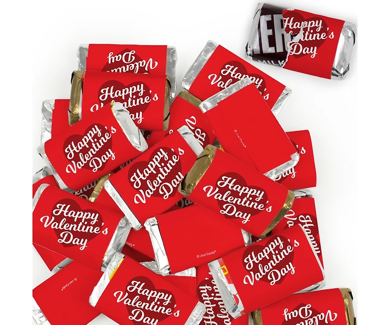 Just Candy Valentine's Day Candy Hershey's Chocolate Mix, 115 Pieces