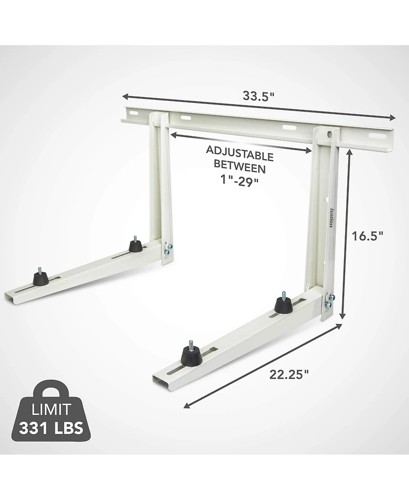 Ivation Air Conditioner Bracket, Ac Bracket for Mini Split Condenser