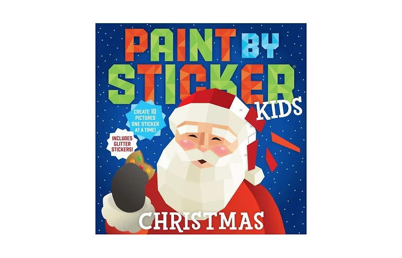 Christmas (Paint by Sticker Kids Series) by Workman Publishing