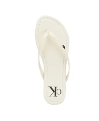 Calvin Klein Women's Crude Flat Thong Sandals