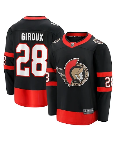 Men's Fanatics Claude Giroux Black Ottawa Senators Home Premier Breakaway Player Jersey