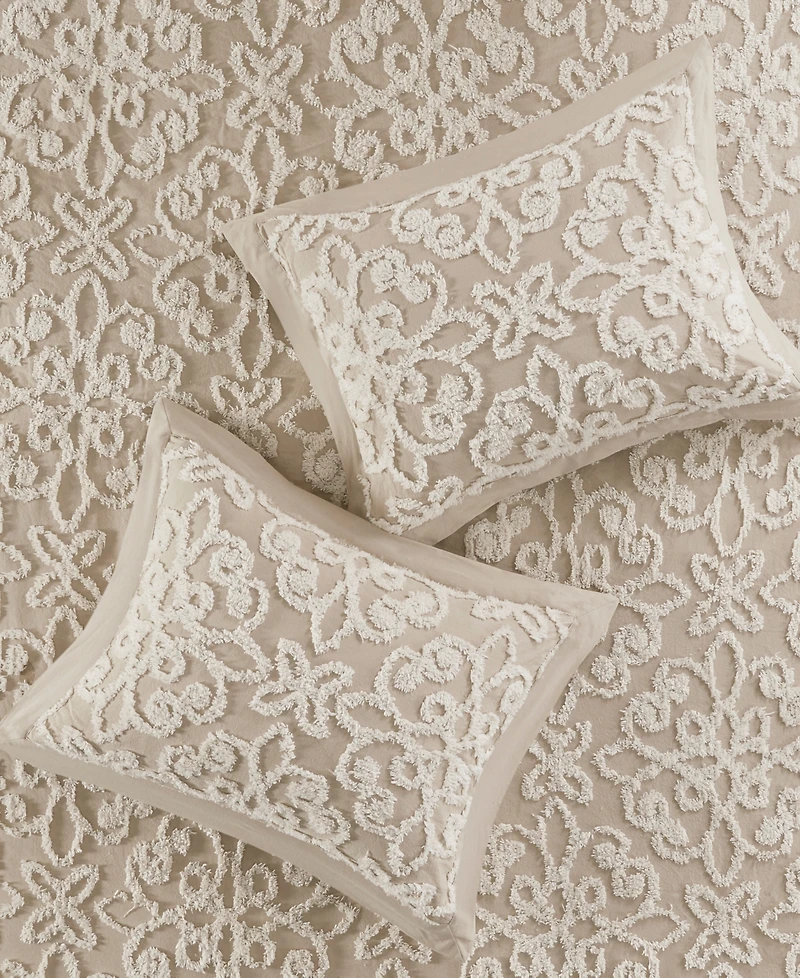 Madison Park Sabrina Tufted Chenille 3-Pc. Bedspread Set, Full/Queen