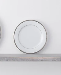 Noritake Regina Platinum Set of 4 Salad Plates, Service For 4