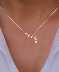Macy's Cubic Zirconia Butterfly (2 ct. t.w.) in Sterling Silver