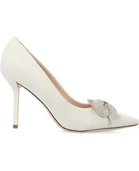 Journee Collection Women's Marcie Rhinestone Bow Pumps