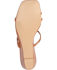 Journee Collection Women's Takarah Strappy Asymmetrical Wedge Sandals