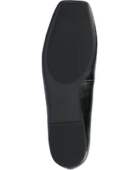 Journee Collection Women's Zimia Buckle Square Toe Ballet Flats