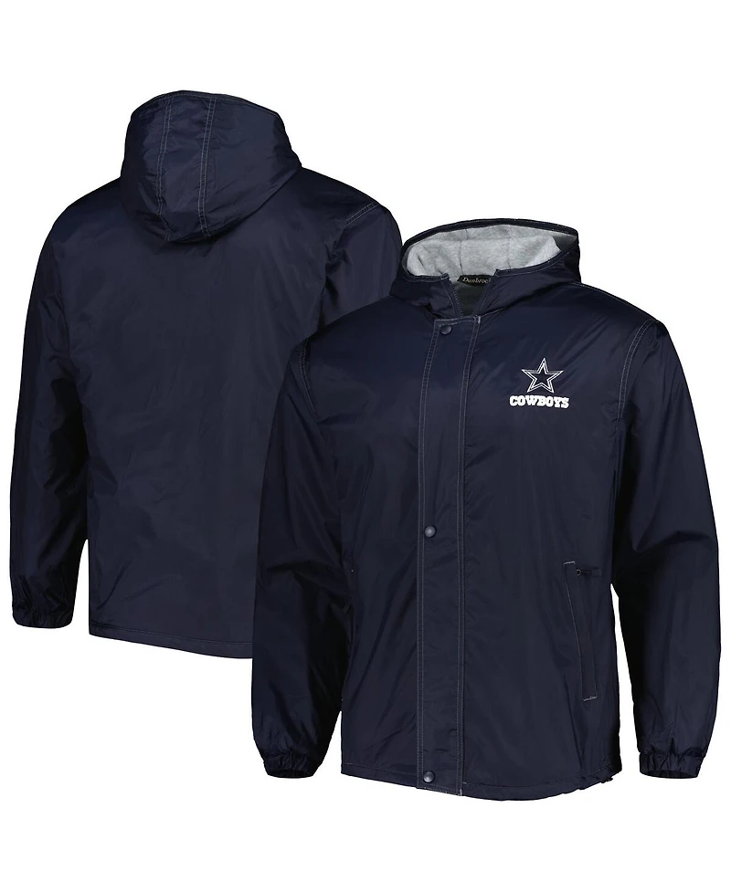 Men's Dunbrooke Navy Dallas Cowboys Logo Legacy Stadium Full-Zip Jacket