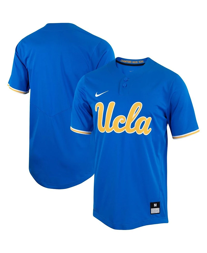 Nike Men's and Women's Ucla Bruins Two-Button Replica Softball Jersey