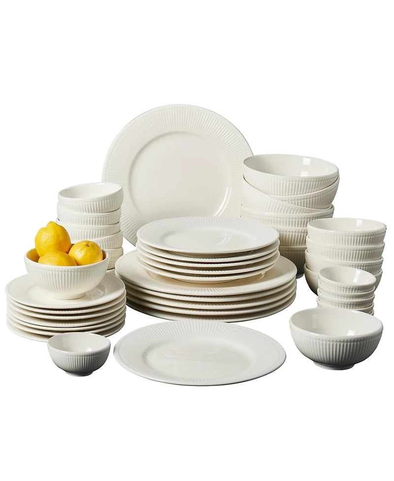 Inspiration by Denmark Fiore 42 Pc. Dinnerware Set, Service for 6, Exclusively at Macy's