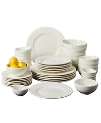 Inspiration by Denmark Fiore 42 Pc. Dinnerware Set, Service for 6, Exclusively at Macy's