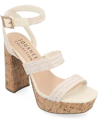 Journee Collection Women's Sienne Platform Sandals