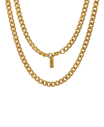 hickey by Hickey Freeman 18K Gold Plated Cuban Link Chain Necklace
