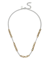Coach Signature Mixed Chain Necklace