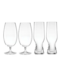 Lenox Tuscany Classics Assorted Beer Glass Set, 4 Piece