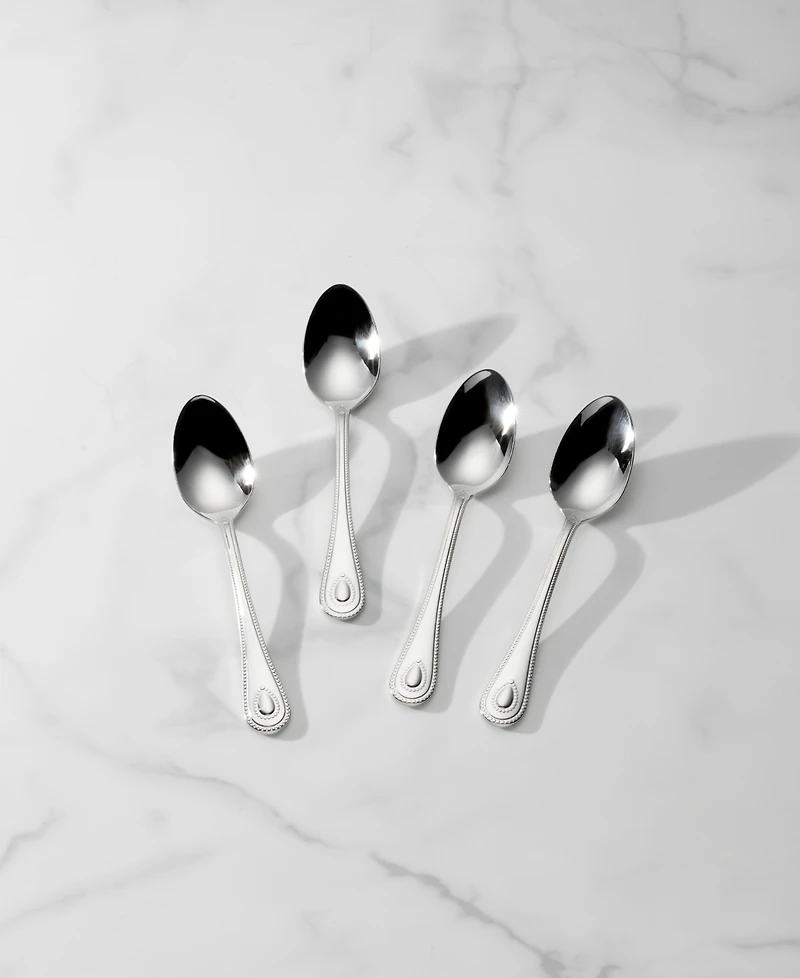 Lenox French Perle Dinner Spoons, Set of 4